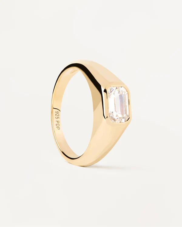 Anello Sigillo Octagon Shimmer - PdPaola - AN01-985