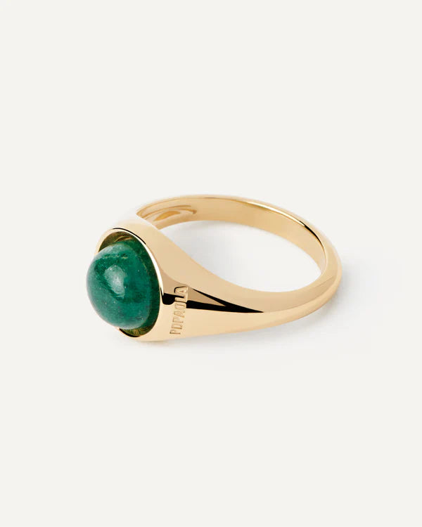 Anello Avventurrina Verde Moon - PdPaola - AN01-B19