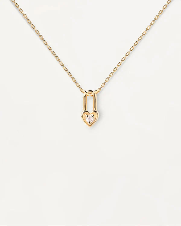 Collana Lucchetto a cuore - PdPaola - CO01-510