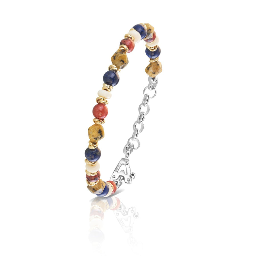 Bracciale in Argento Uomo - Arkano - ABS038LBLG