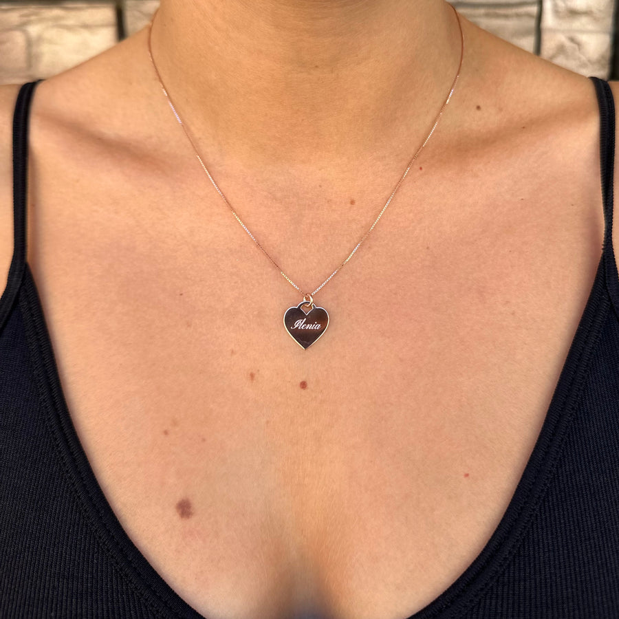 Collana Love personalizzabile - AemmeOro Silver Collection