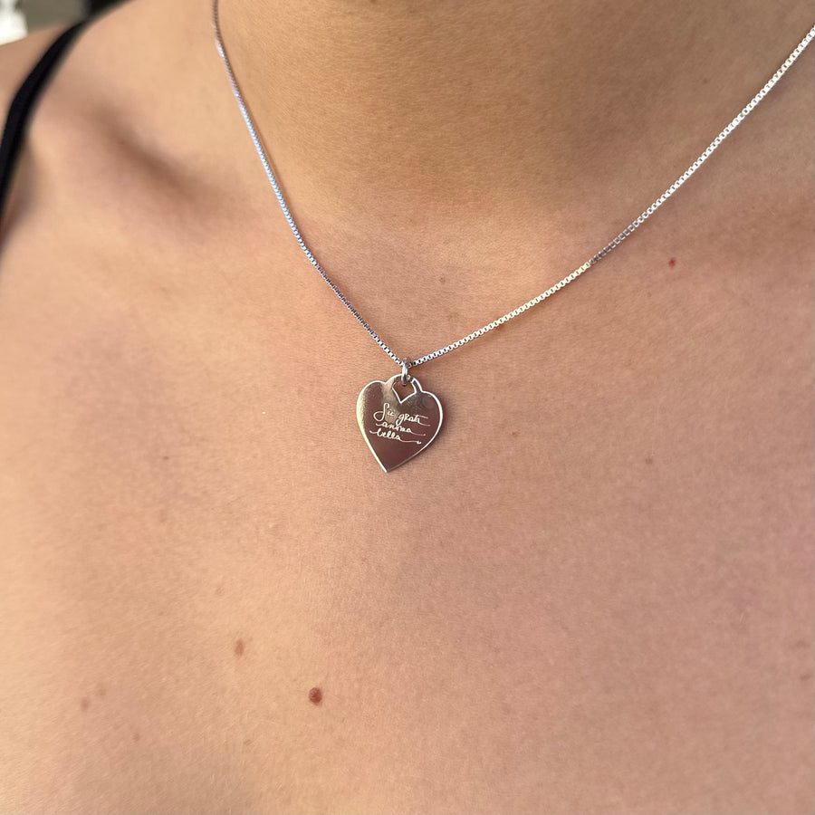 Collana Love personalizzabile - AemmeOro Silver Collection