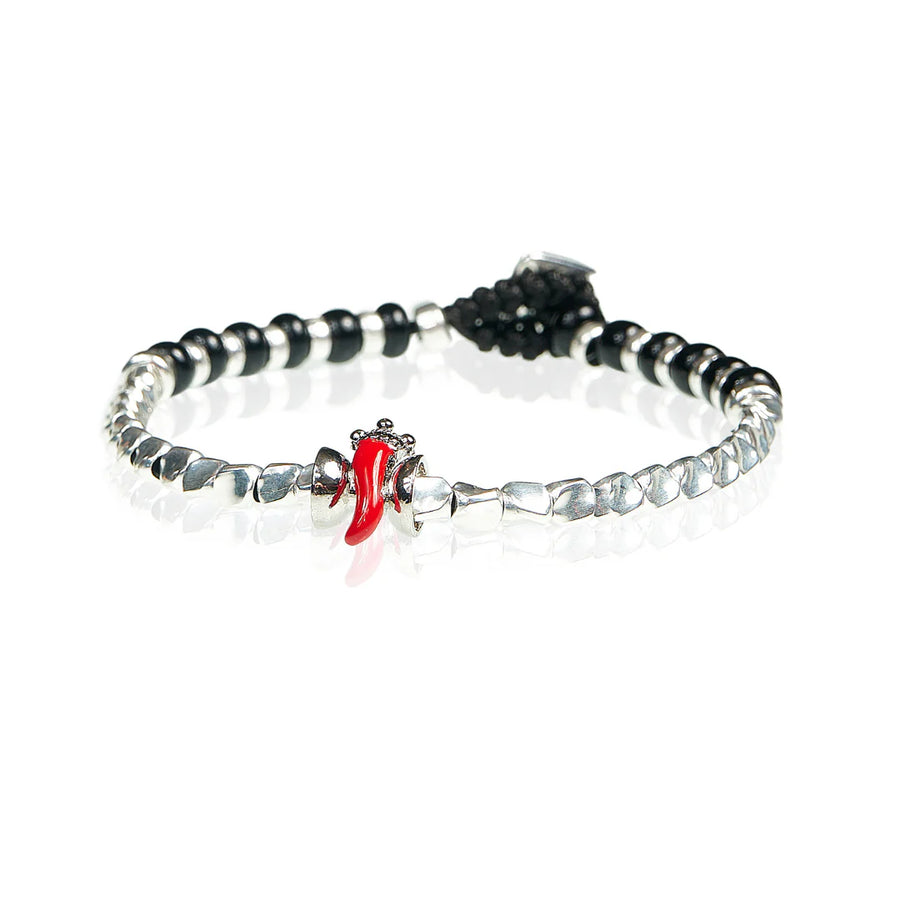 Bracciale Uomo - Gerba Horn Silver - HS01