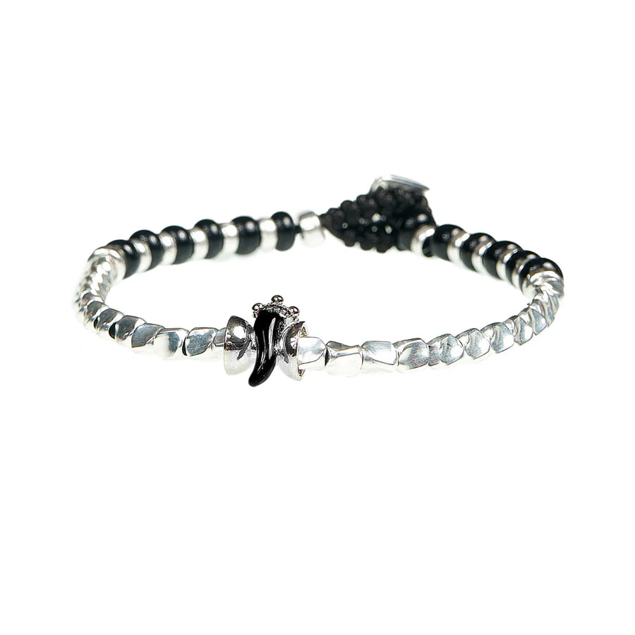 Bracciale Uomo - Gerba Horn Silver - HS03