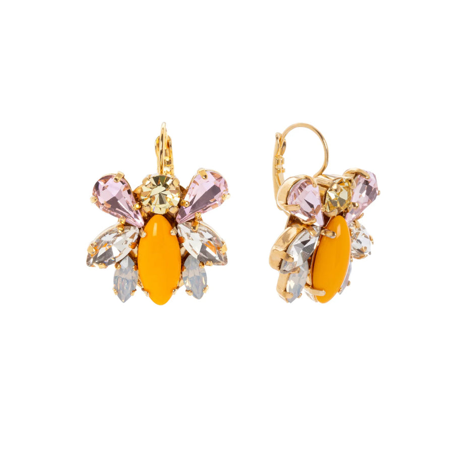 Orecchini giallo Flora - Sodini - 331220