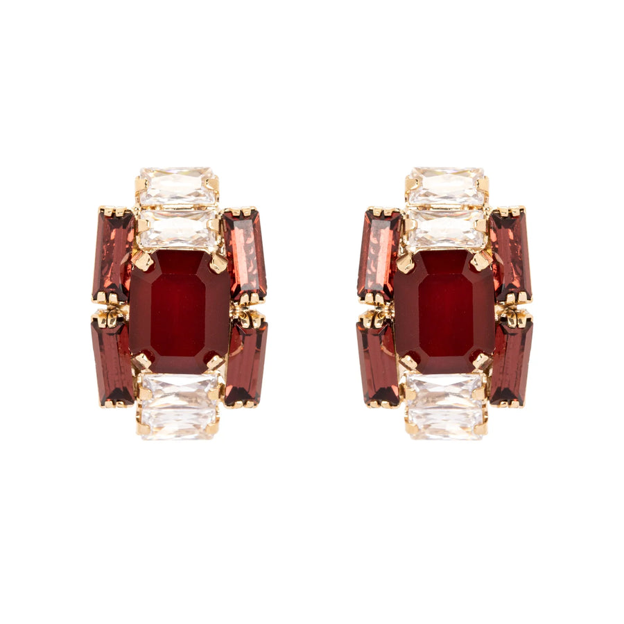 Orecchini Semira rosso - Sodini - 55206TB