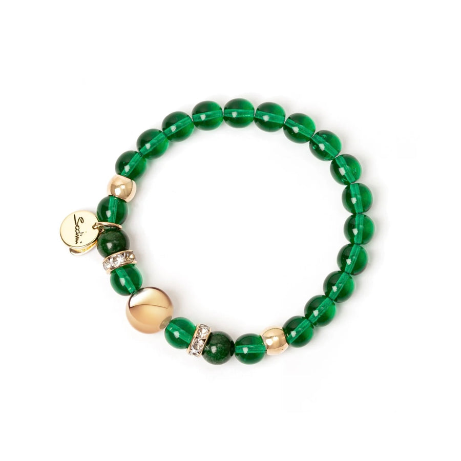 Bracciale elastico verde Mylitta - Sodini - 552110B