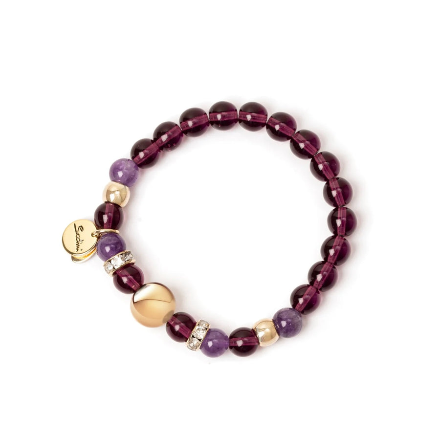 Bracciale elastico bordeaux Mylitta - Sodini - 552110B