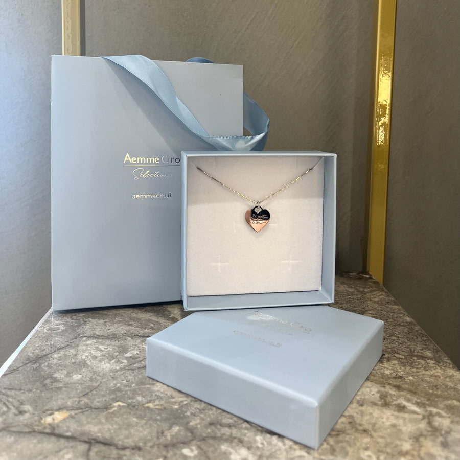 Collana Love personalizzabile - AemmeOro Silver Collection
