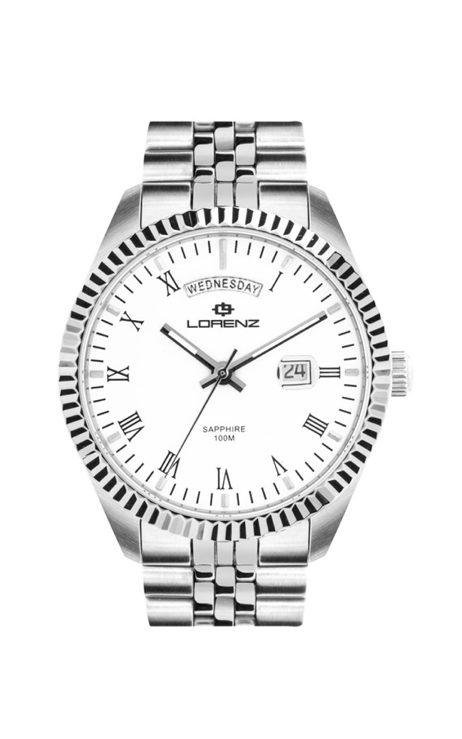 Orologio uomo solo tempo Ginevra - Lorenz Watch - 030119AA