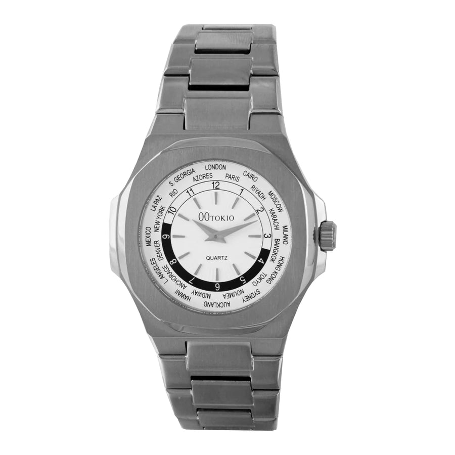 Orologio uomo da polso in acciaio 363 - 00Tokio
