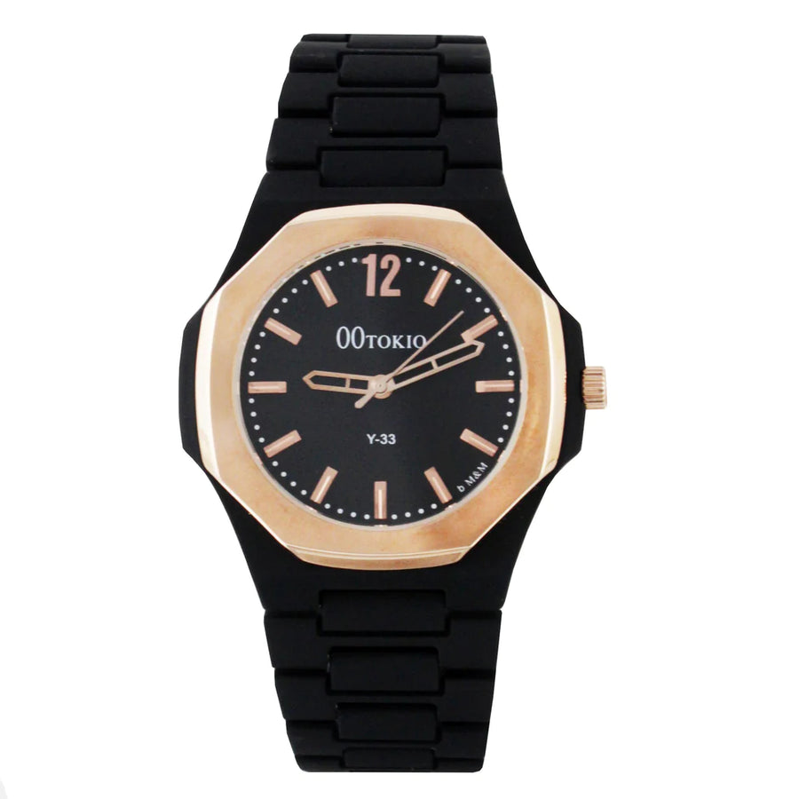 Orologio Unisex nero in policarbonato 366 - 00Tokio