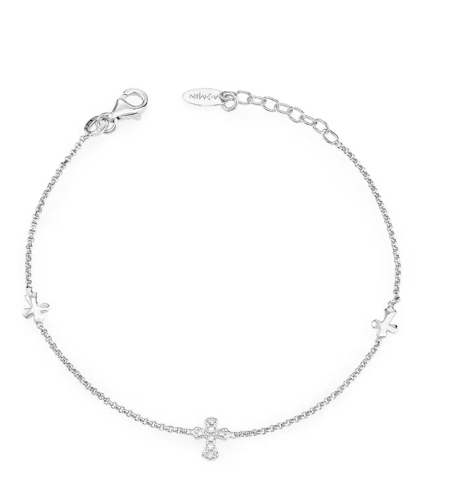 Bracciale donna in argento 925 BR3CZB - Amen