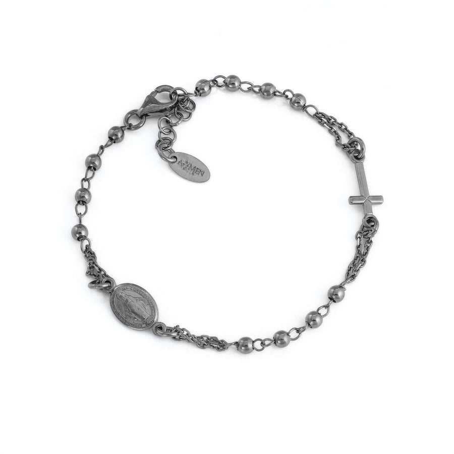 Bracciale uomo in argento 925 BRON3 - Amen