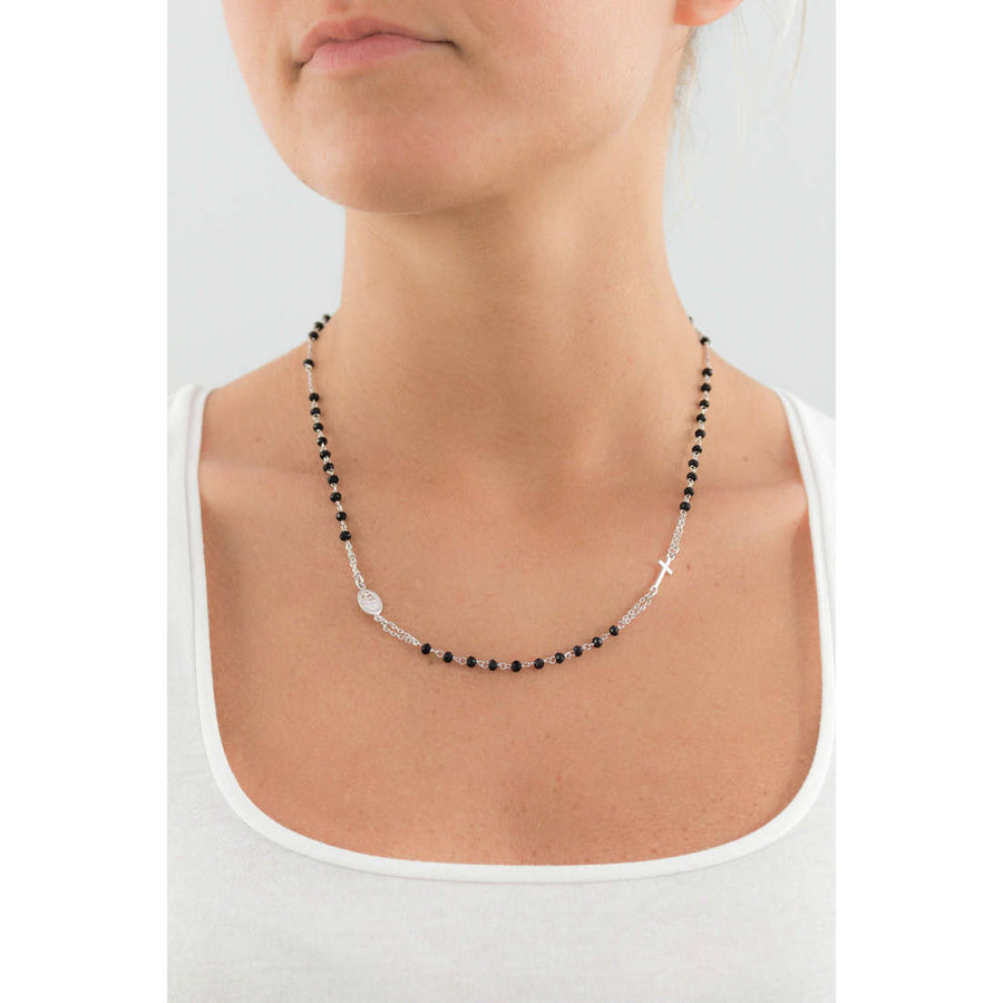 Collana donna rosario con crocifisso CRORB3 - Amen