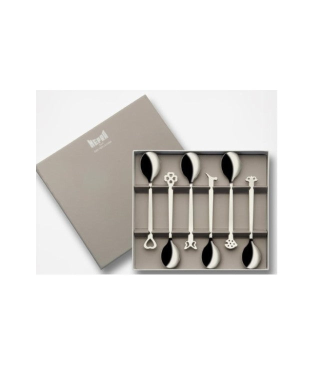 Set 6 cucchiaini caffè - 100344607 - MEPRA