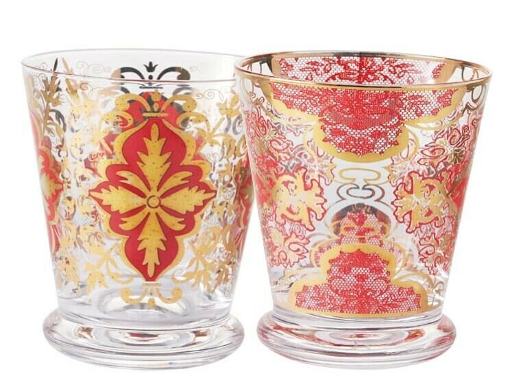 Set 2 bicchieri tumbler linea Damasco - Livellara - 72012004